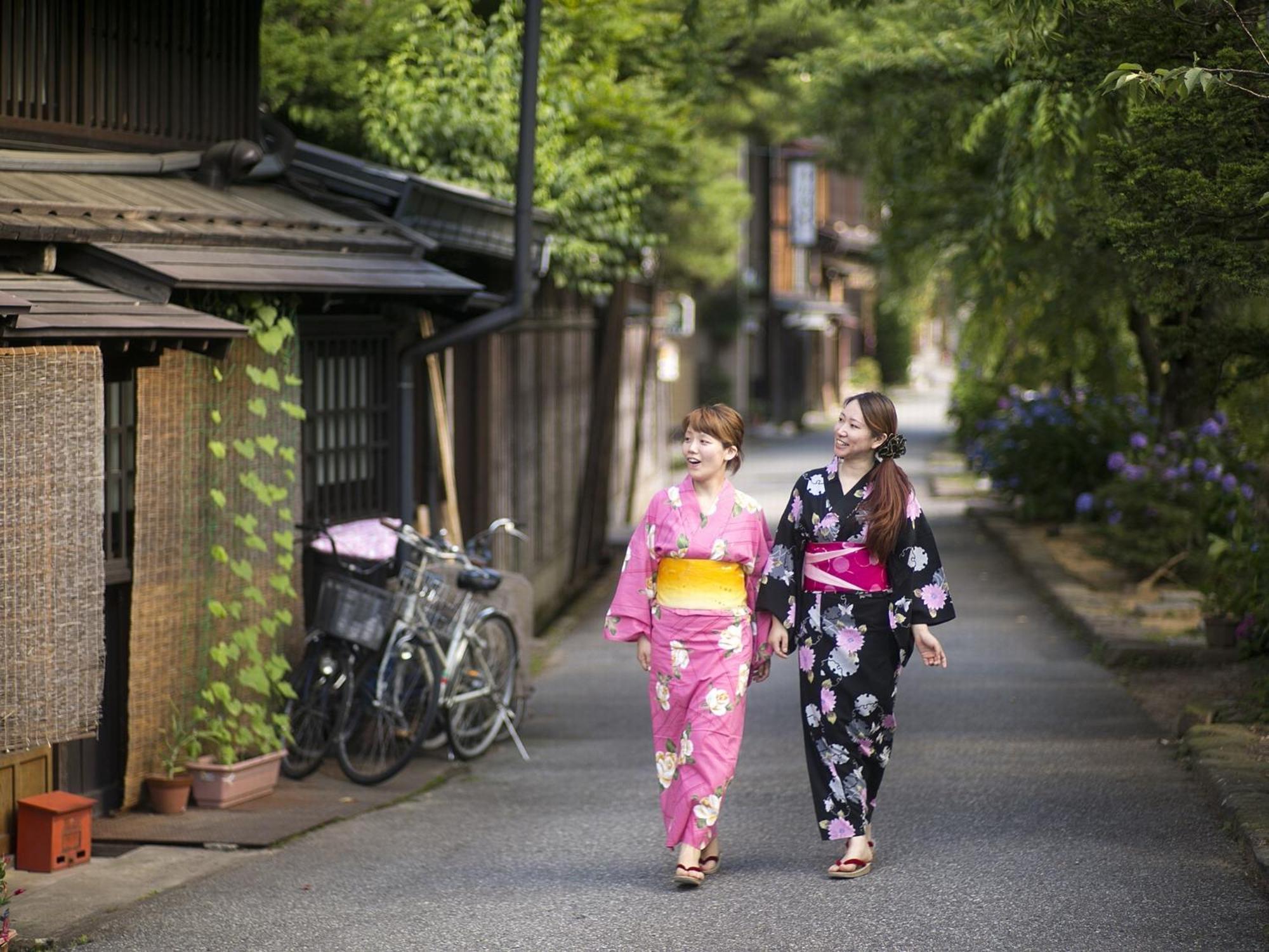 Hotel Honjin Hiranoya Kachoan Takajama Exteriér fotografie